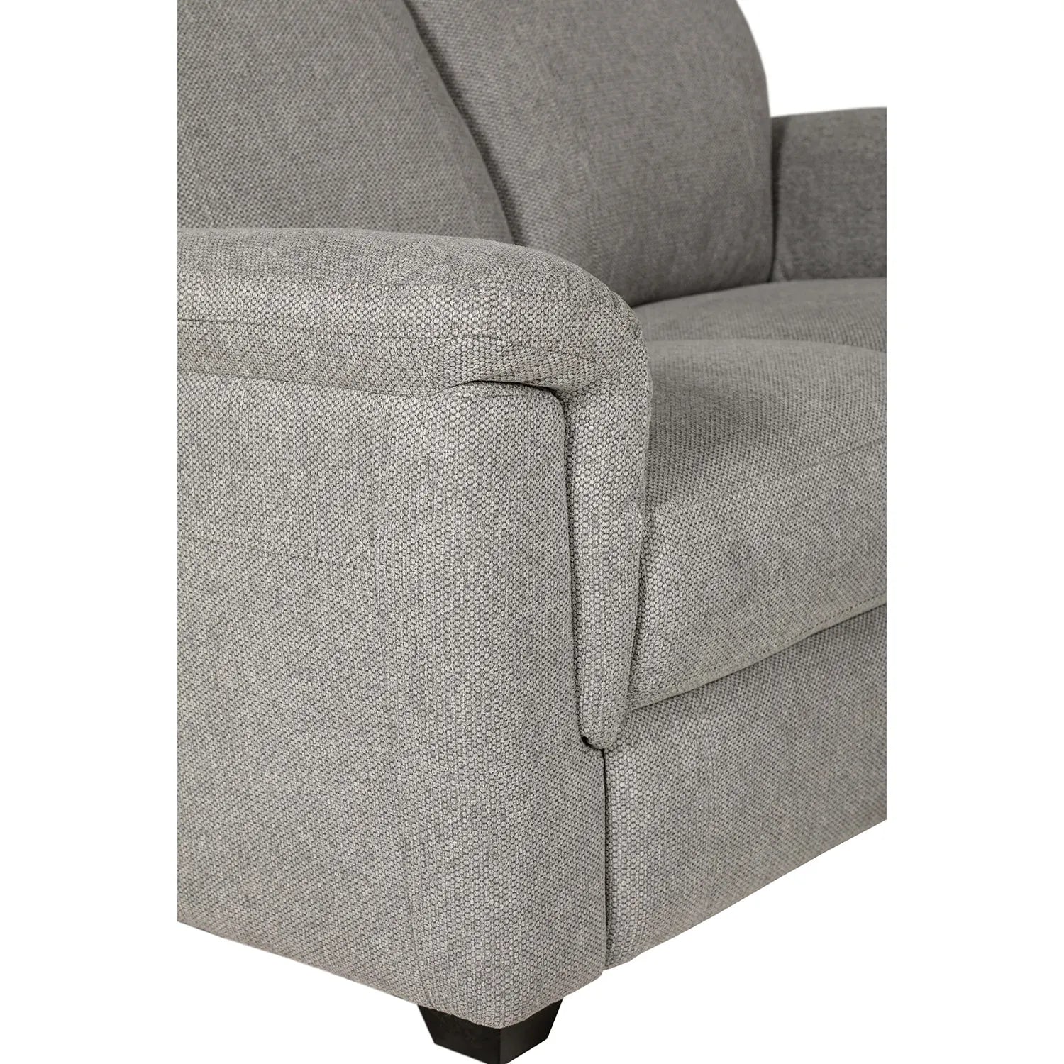 Bowen Grey Fabric 2 Seater Fixed Sofa