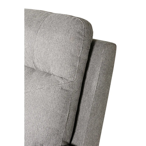 Bowen Grey Fabric 2 Seater Fixed Sofa Back Cushion 