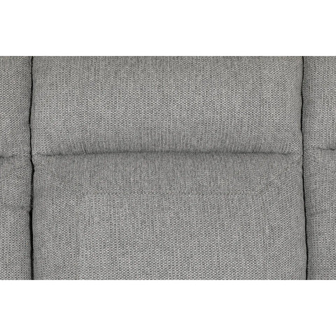 Bowen Grey Fabric 3 Seater Fixed Sofa