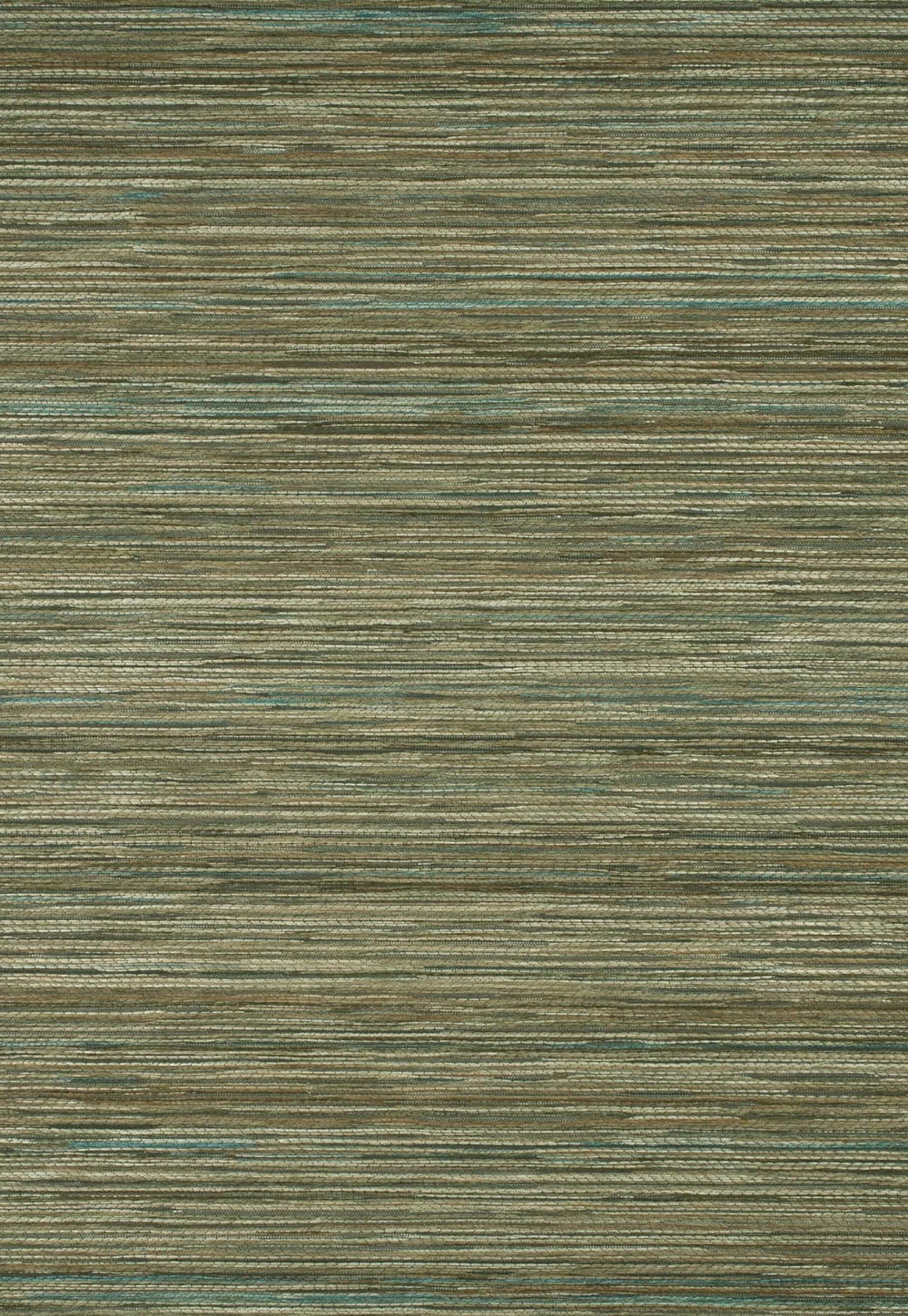 Brighton Neutral and Green Striped Indoor Outdoor Rug