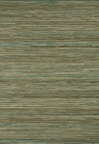 Brighton Neutral and Green Striped Indoor Outdoor Rug. Also available in various sizes and colours - Main Image  