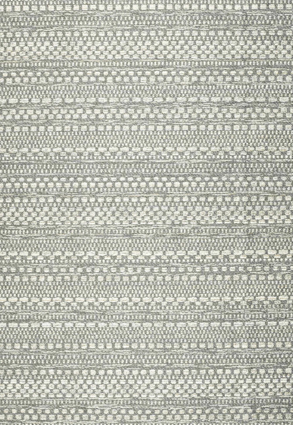 Brighton Grey Textured Flatweave Indoor Outdoor Rug. Also available in various sizes and colours - Main Image 