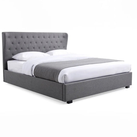 Bristol Grey Fabric ottoman Bed, Available in Double, Kingsize and Superking - Main Image