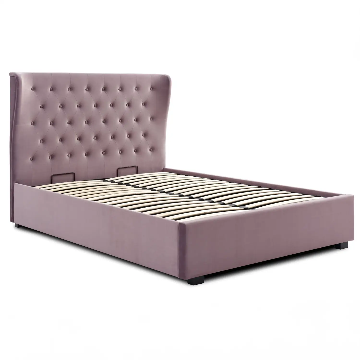 Bristol Velvet Ottoman Bed