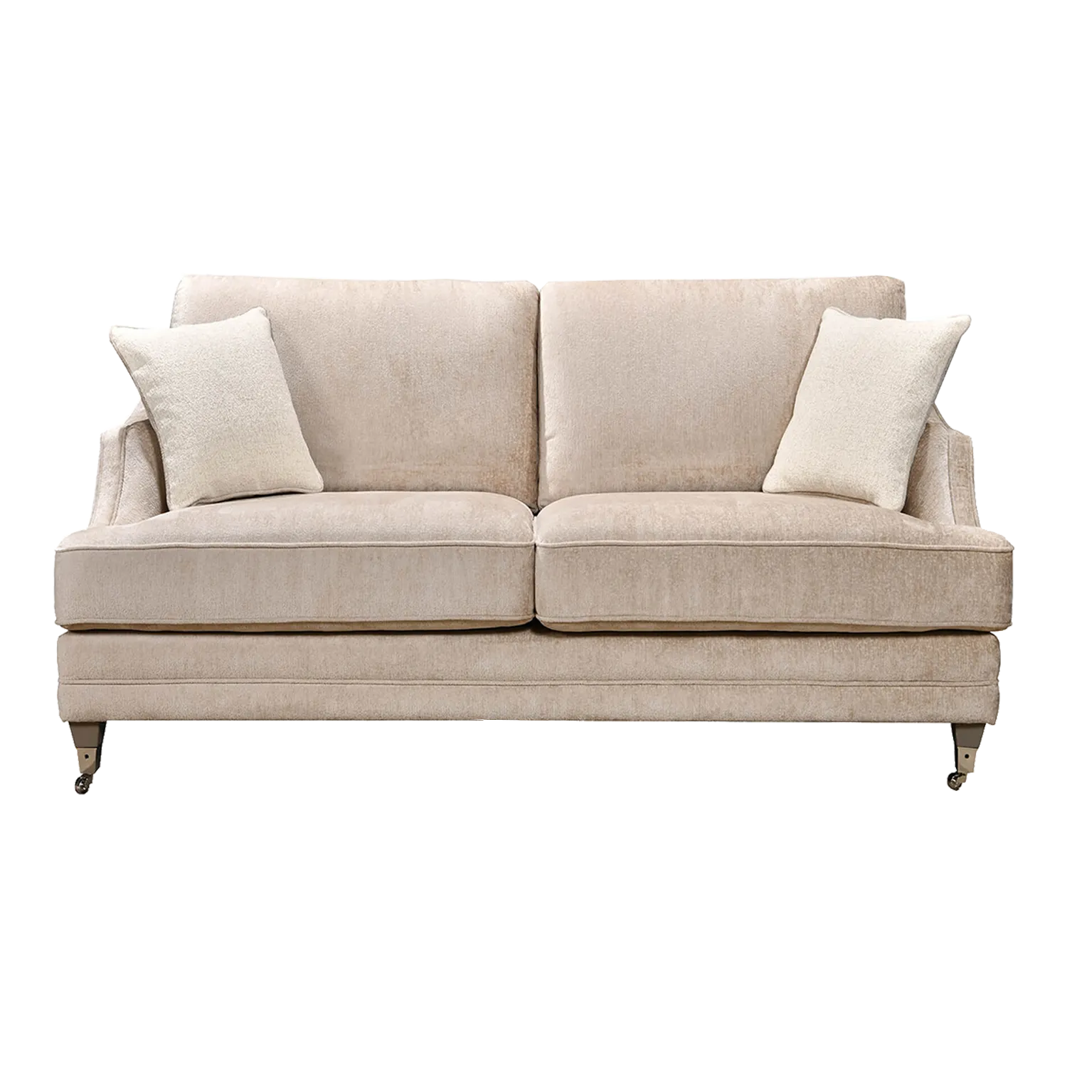 Belvedere Fixed Back Large 2 Seater Sofa - Mink