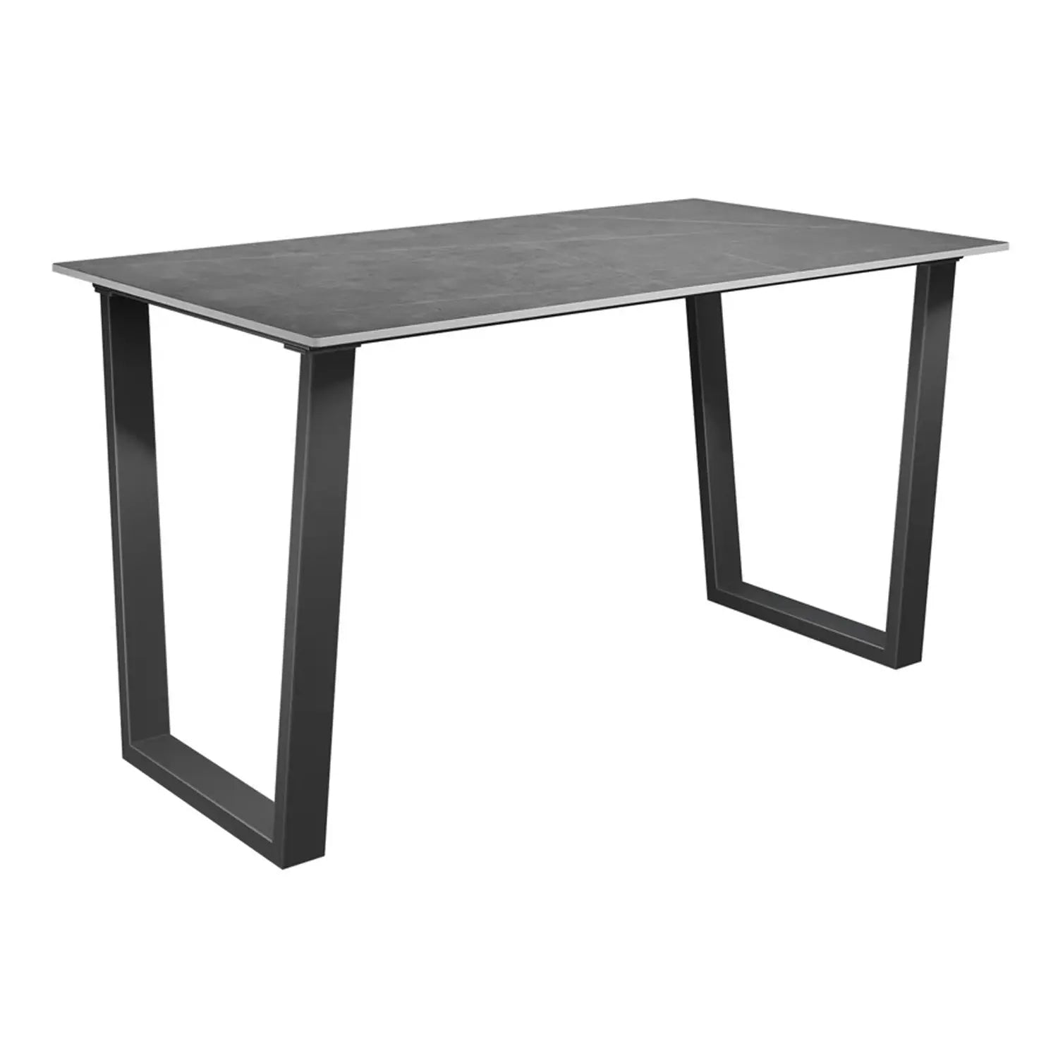 Cerutti 140cm Grey Ceramic Dining Table