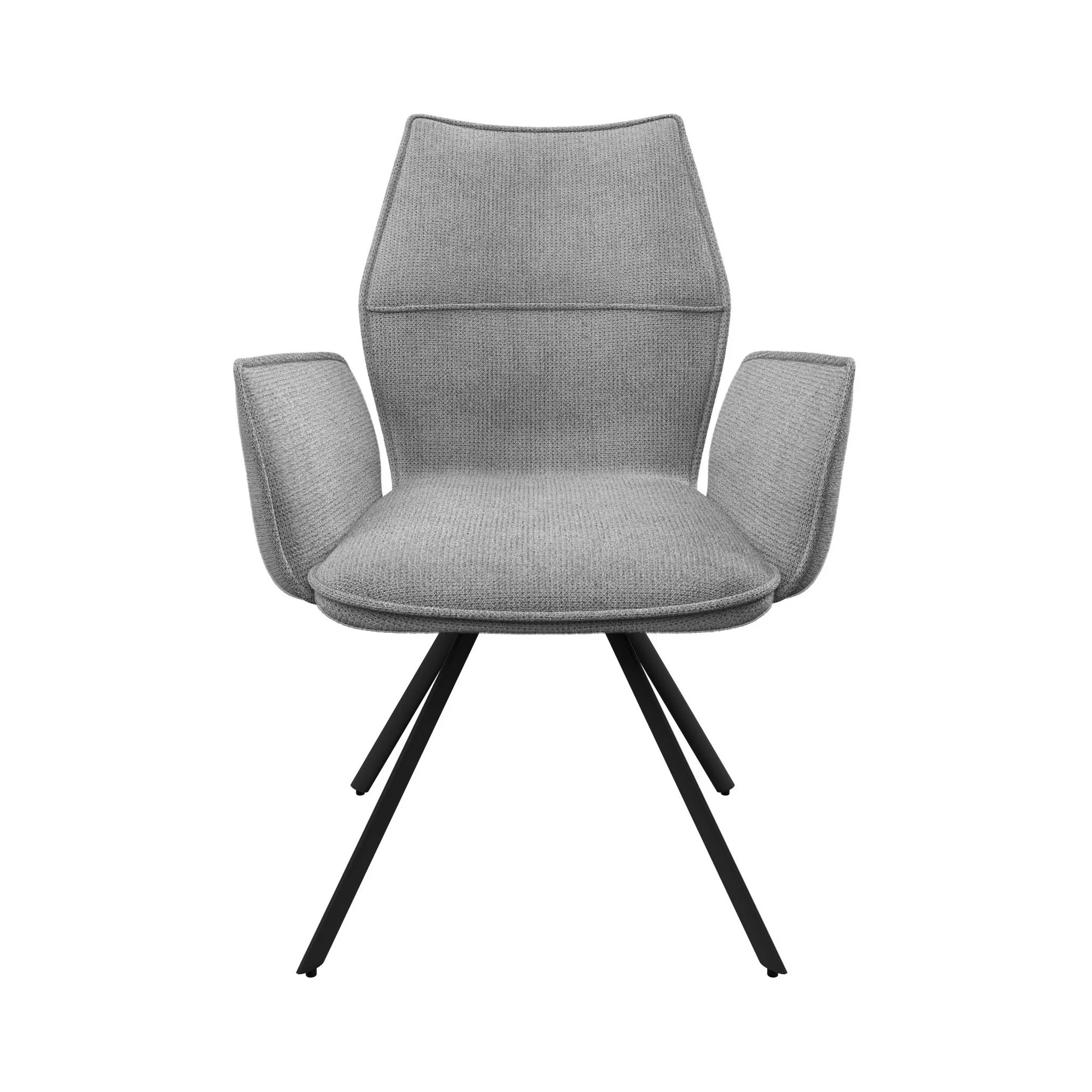 Iris Grey Fabric Dining Chair