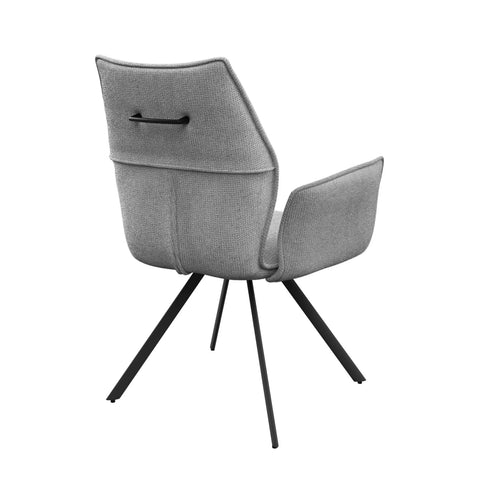 Iris Grey Fabric Dining Chair