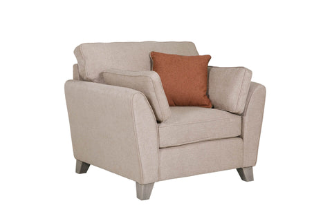 Cromwell Biscuit Linen Fabric Sofa