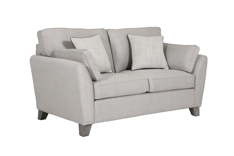 Cromwell Light Grey Linen Fabric Sofa