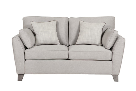 Cromwell Light Grey Linen Fabric Sofa