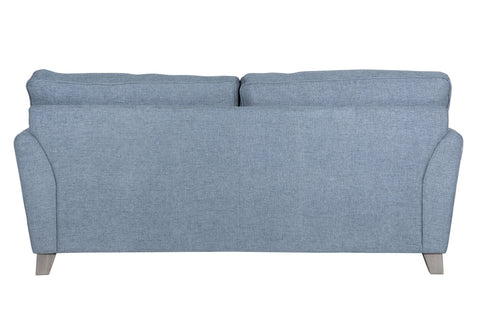 Cromwell Blue Linen Fabric Sofa