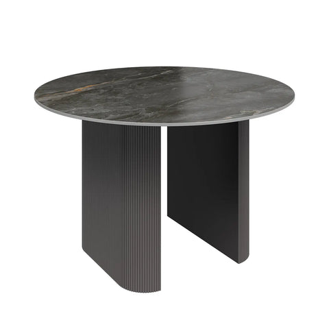 Cartier Round Gloss Grey Ceramic Dining Table Set -120cm. Shop a variety of shapes and size Dining Tables in the Cartier Collection - Dining Table