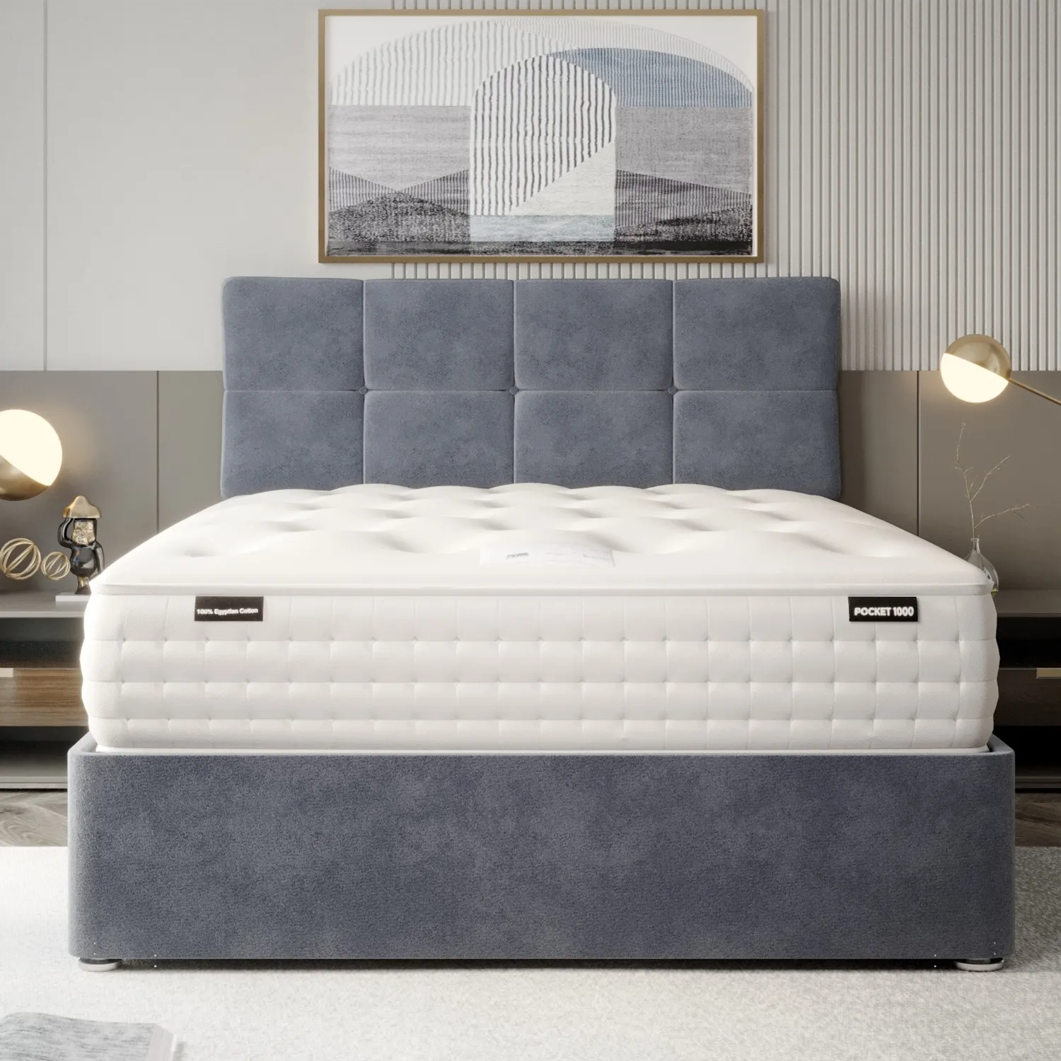 Repose Cashmere Gold 1000 Pocket Mattress