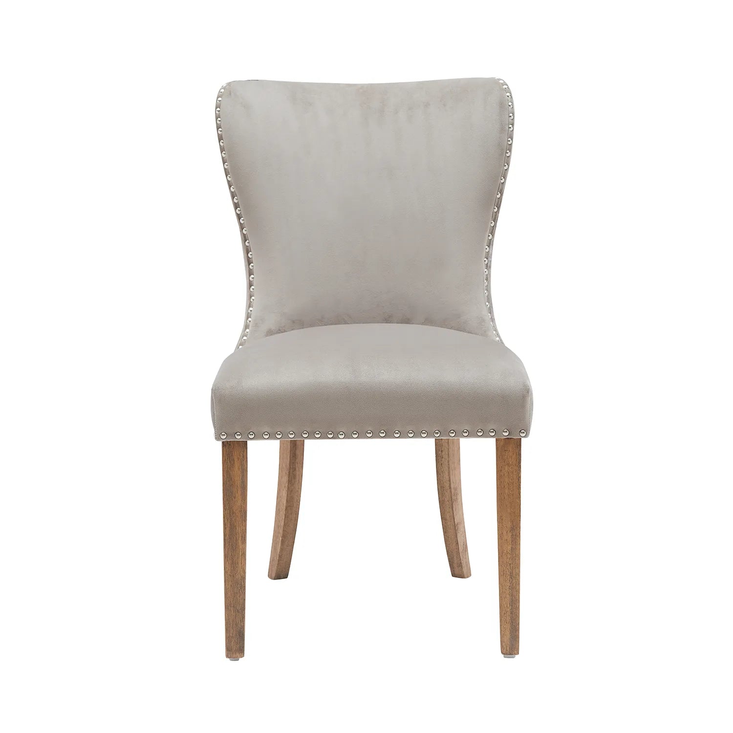 Chennai Set of 6 Velvet Button Back Luxe Dining Chairs