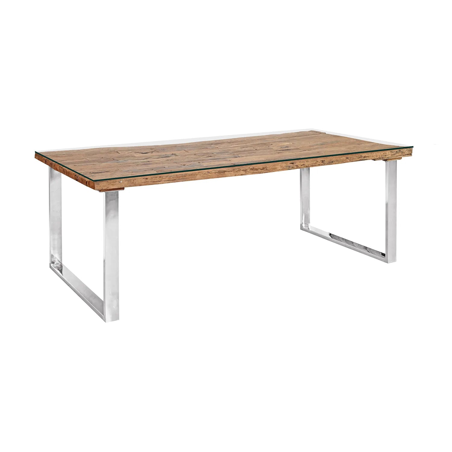 Chennai Dining Table with U-Shaped Legs - 180cm