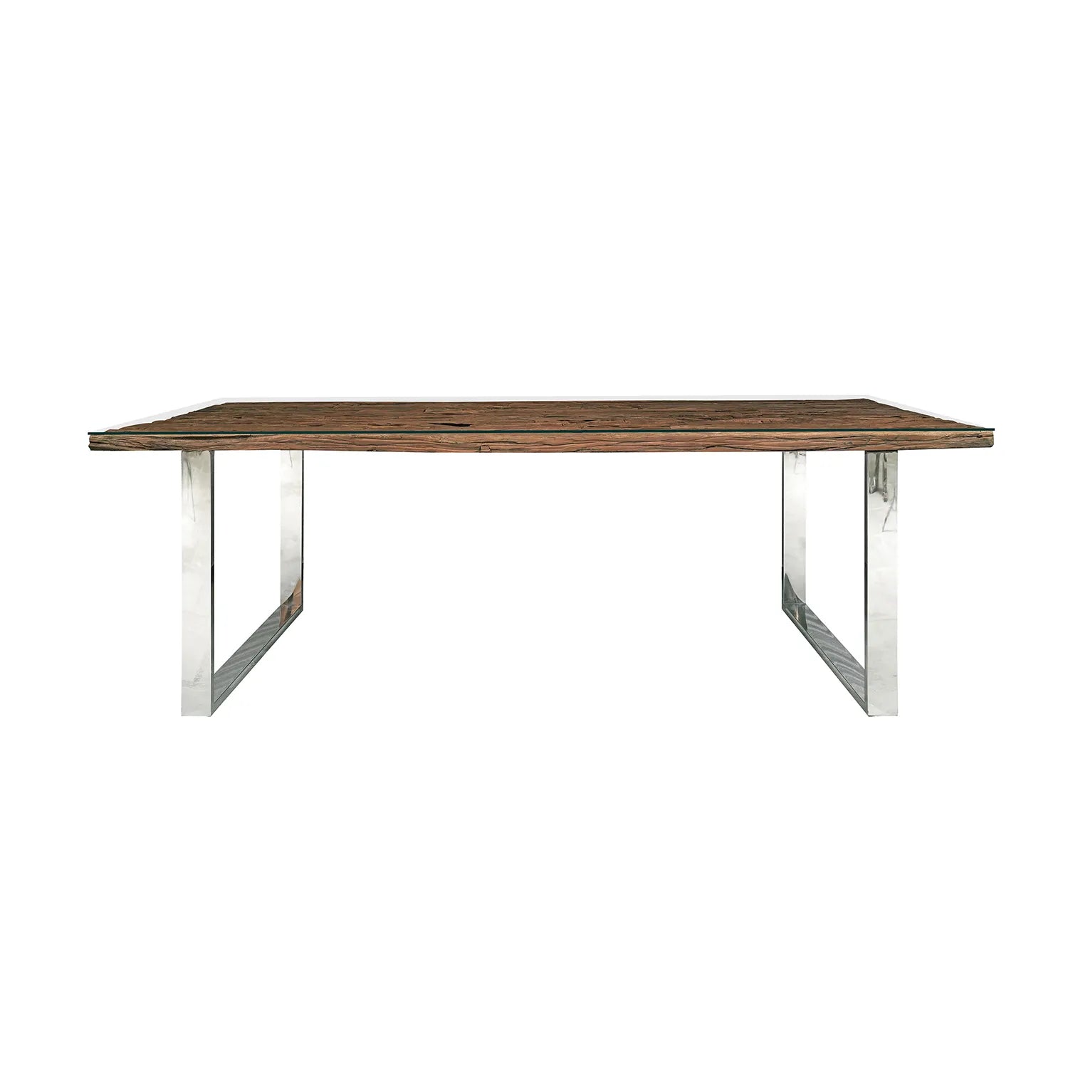 Chennai Dining Table with U-Shaped Legs - 180cm