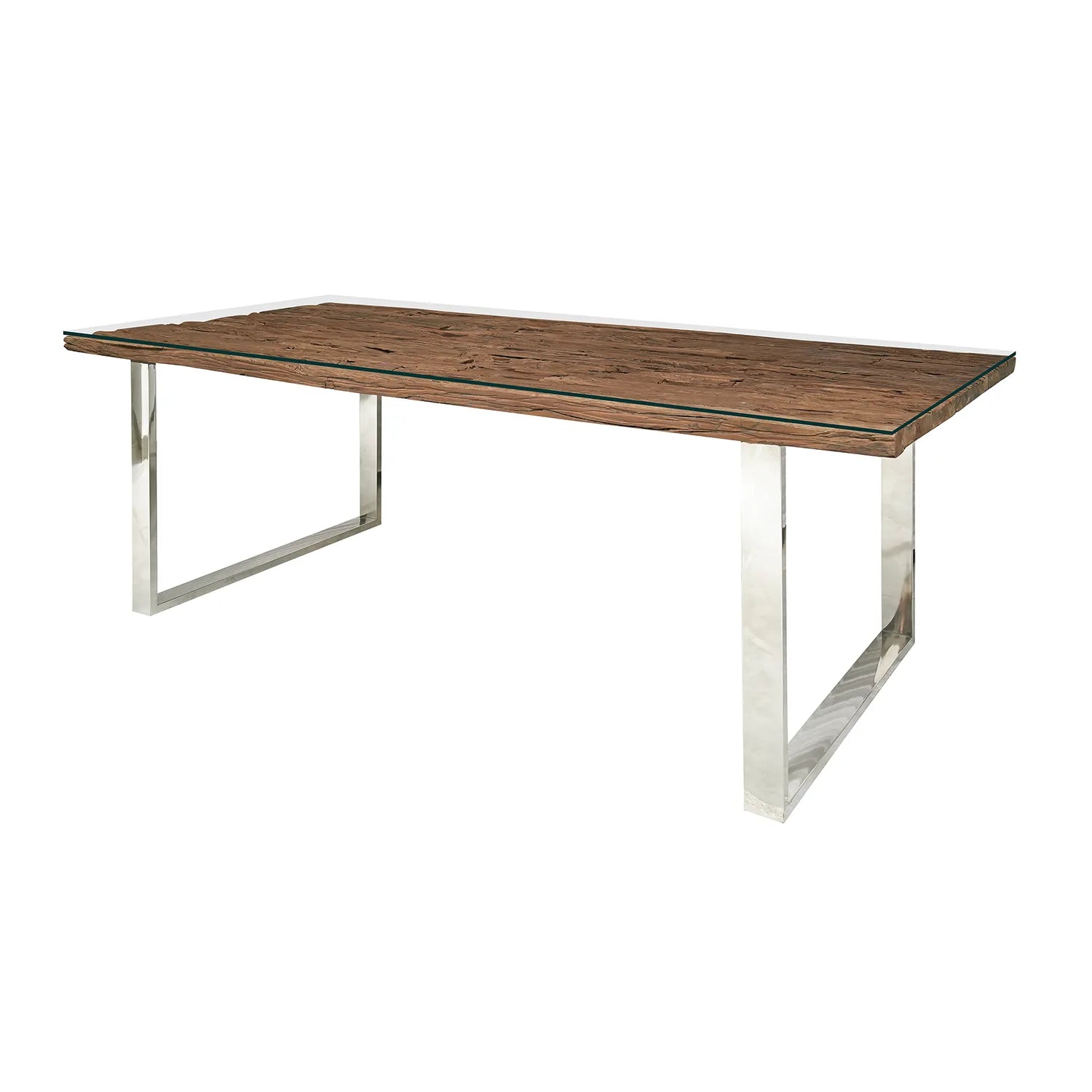 Chennai Dining Table with U-Shaped Legs - 180cm