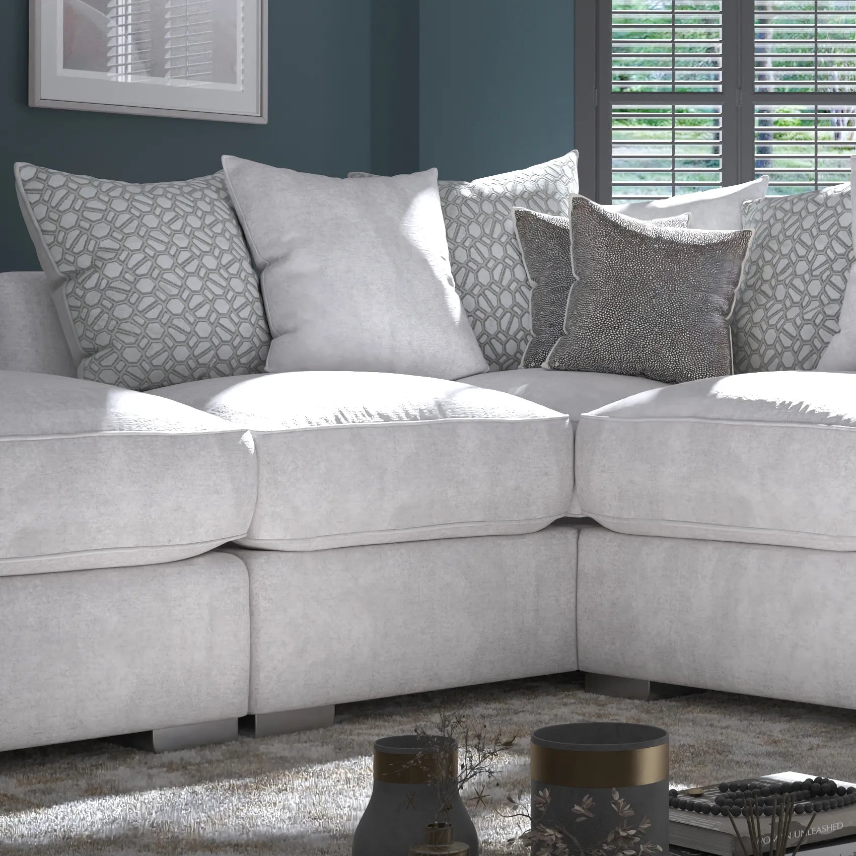 Chloe Corner Chaise Sofa Group