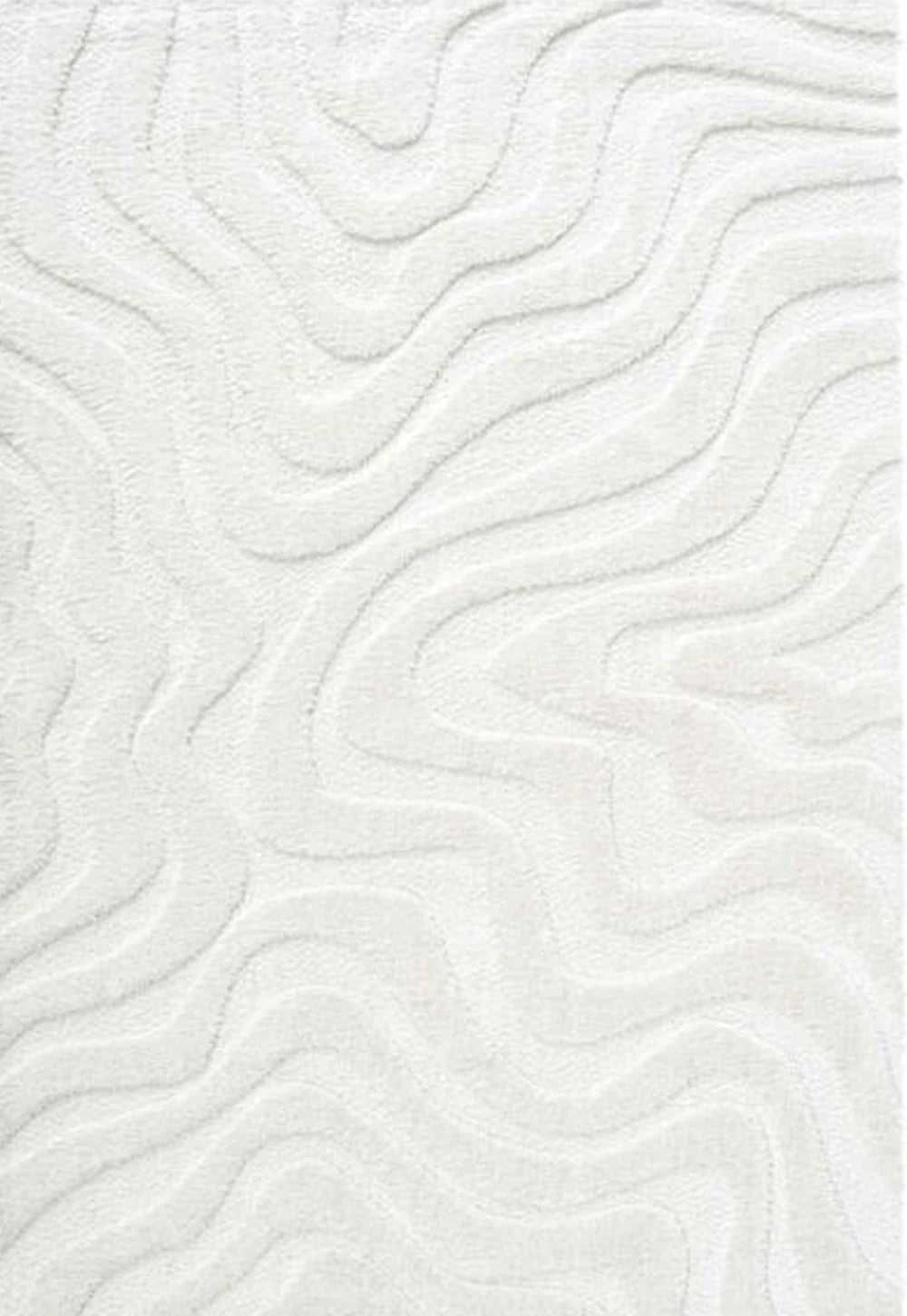 Cleo Textured Cream Rug - Main Image 