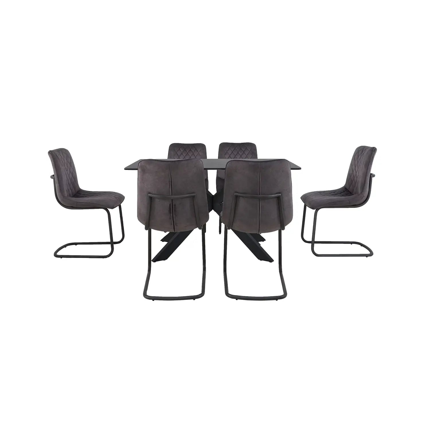 Creed Small Table and 4 Chairs Dining Set