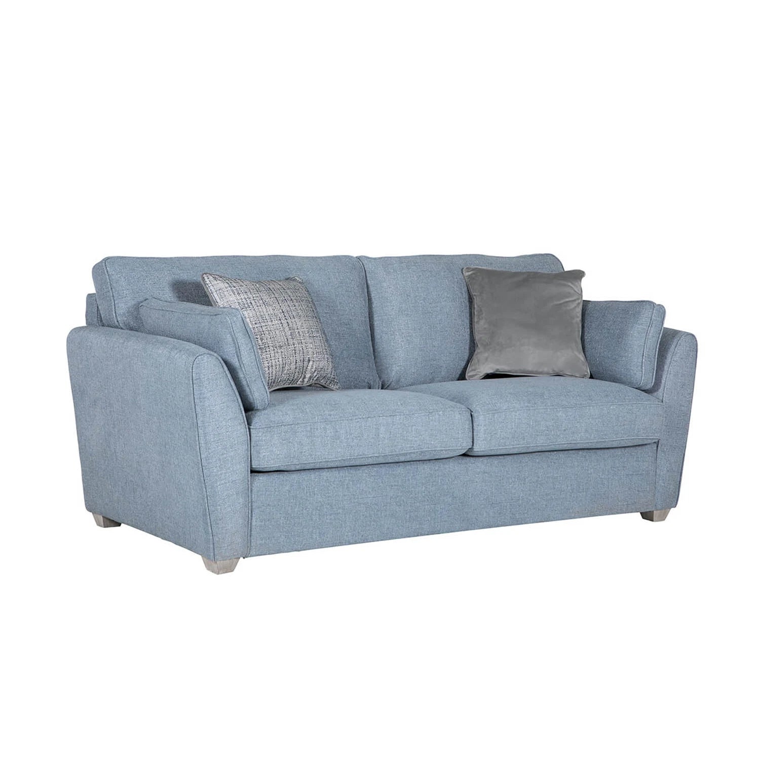 Cromwell Light Grey Linen Fabric Sofabed