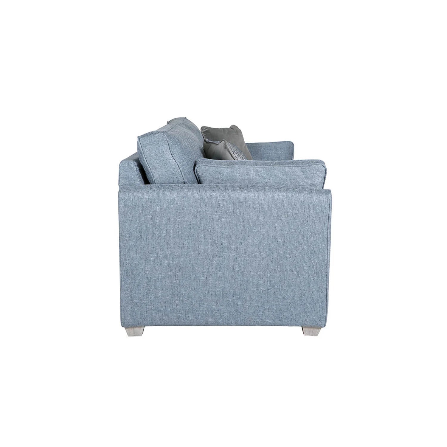 Cromwell Blue Linen Fabric Sofabed