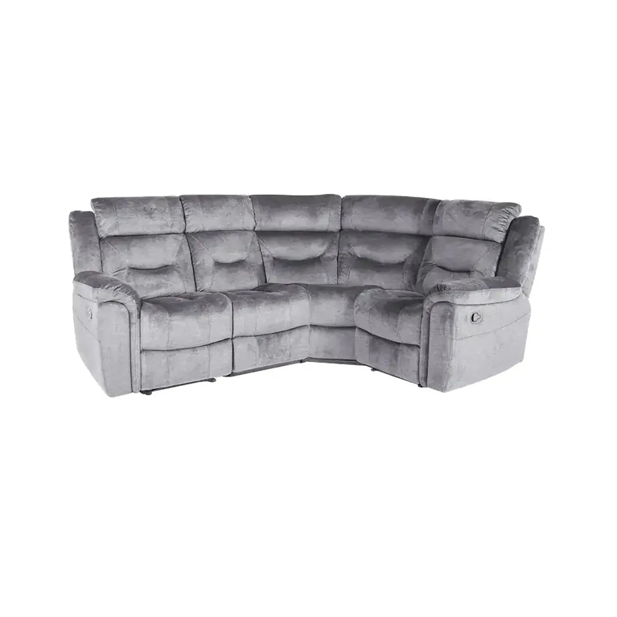 Dudley Fabric Sectional 4 Piece Corner Recliner Sofa