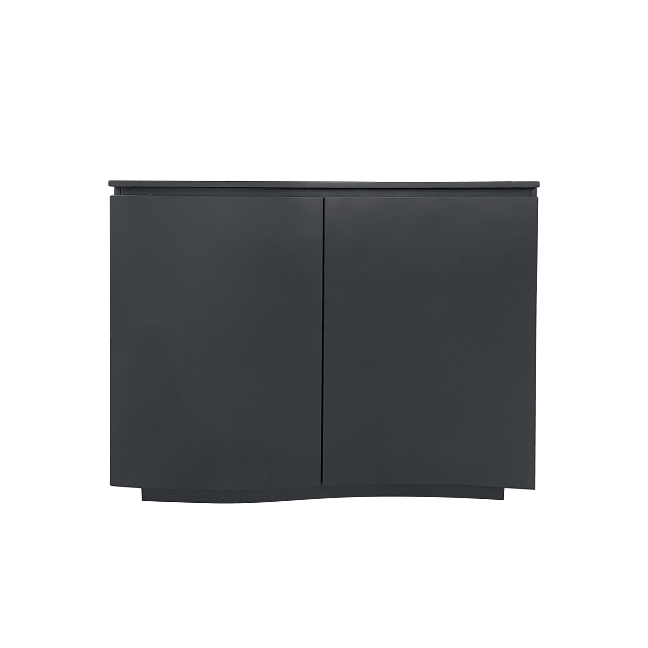 Delta 2 door Charcoal Sideboard - Front