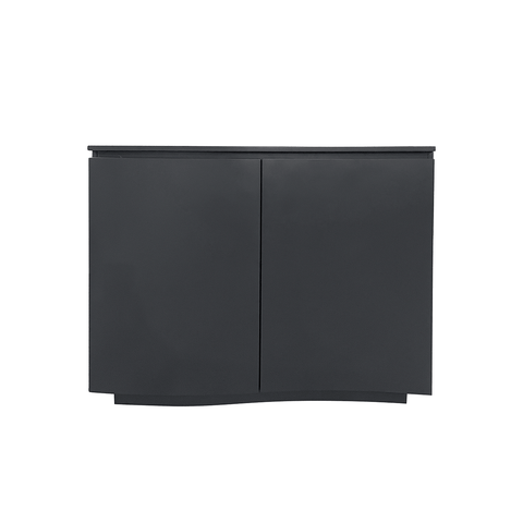 Delta Black 2 door Sideboard With LED Light