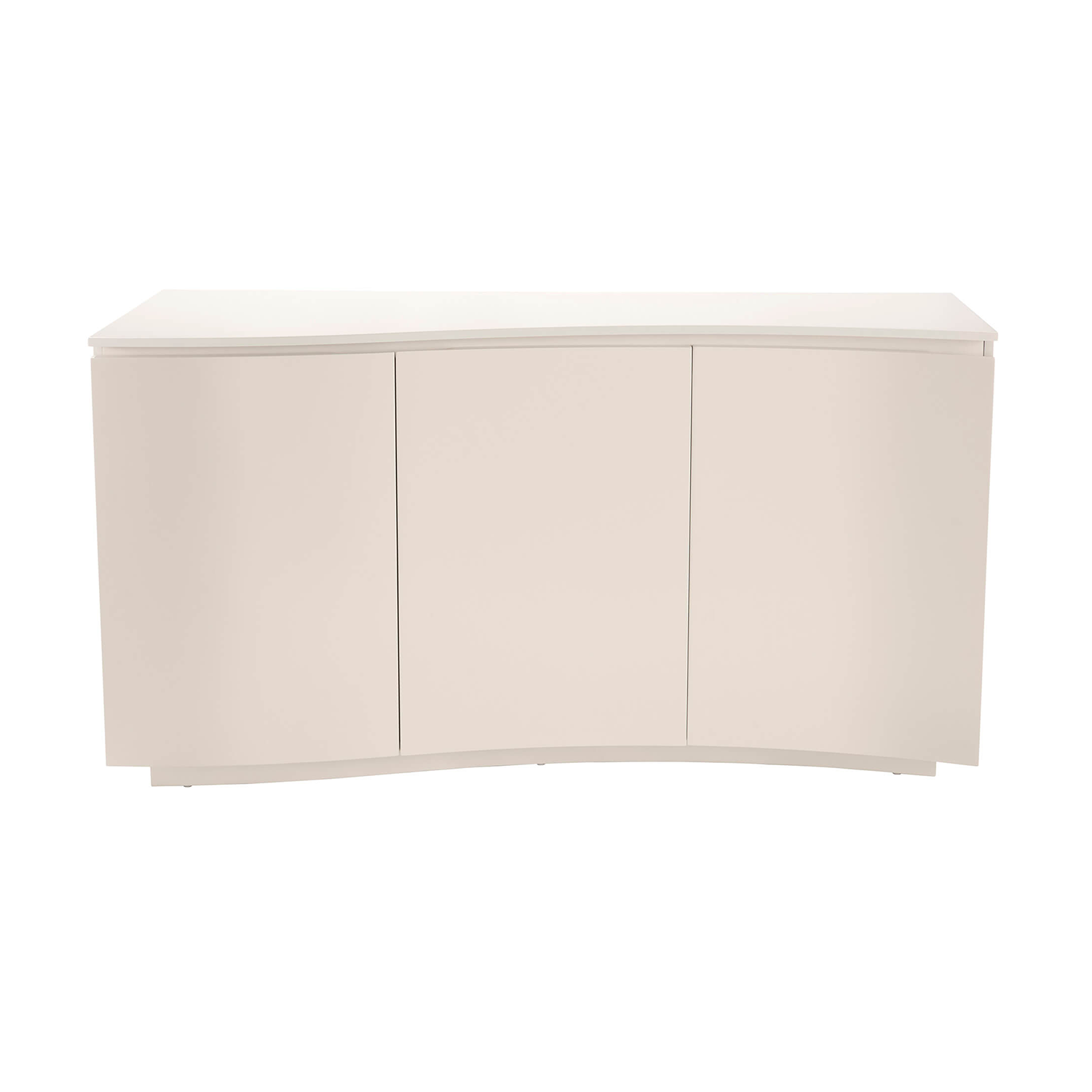 Delta 3 Door Greige Sideboard with LED Light