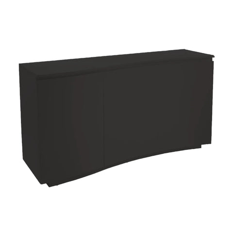 Delta 3 Door Charcoal Sideboard with LED Light