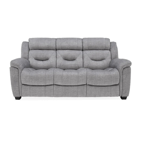 Dudley Grey Fabric 3 Seater Sofa