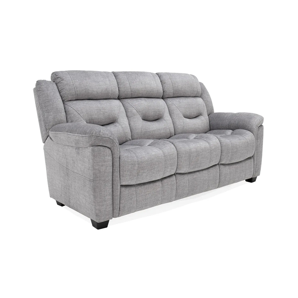 Dudley Grey Fabric 3 Seater Sofa