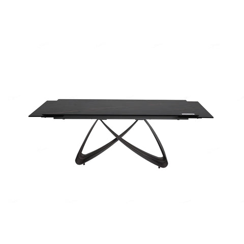 Black Modern Sintered Stone Dining Table