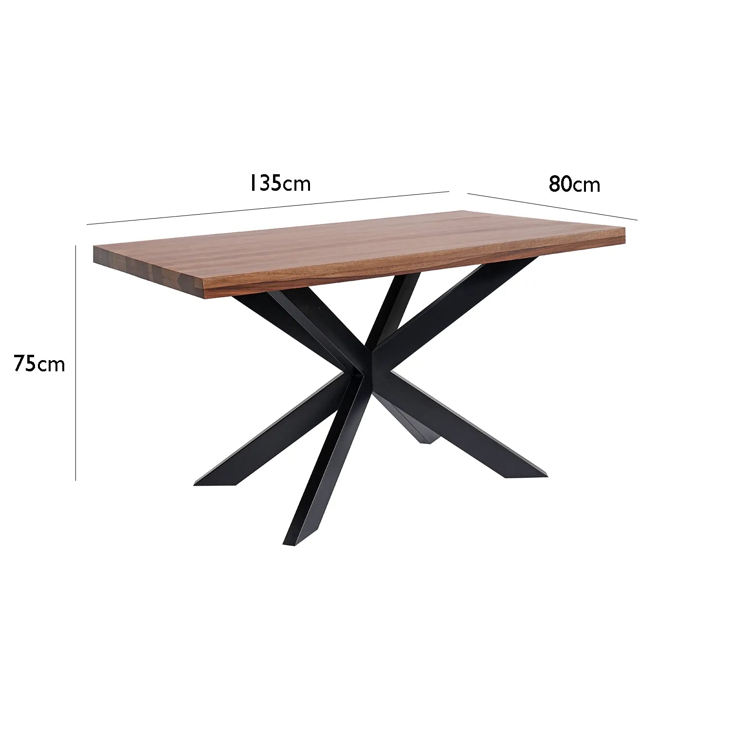 Earth 1.35M Small Sheesham Wood Dining Table