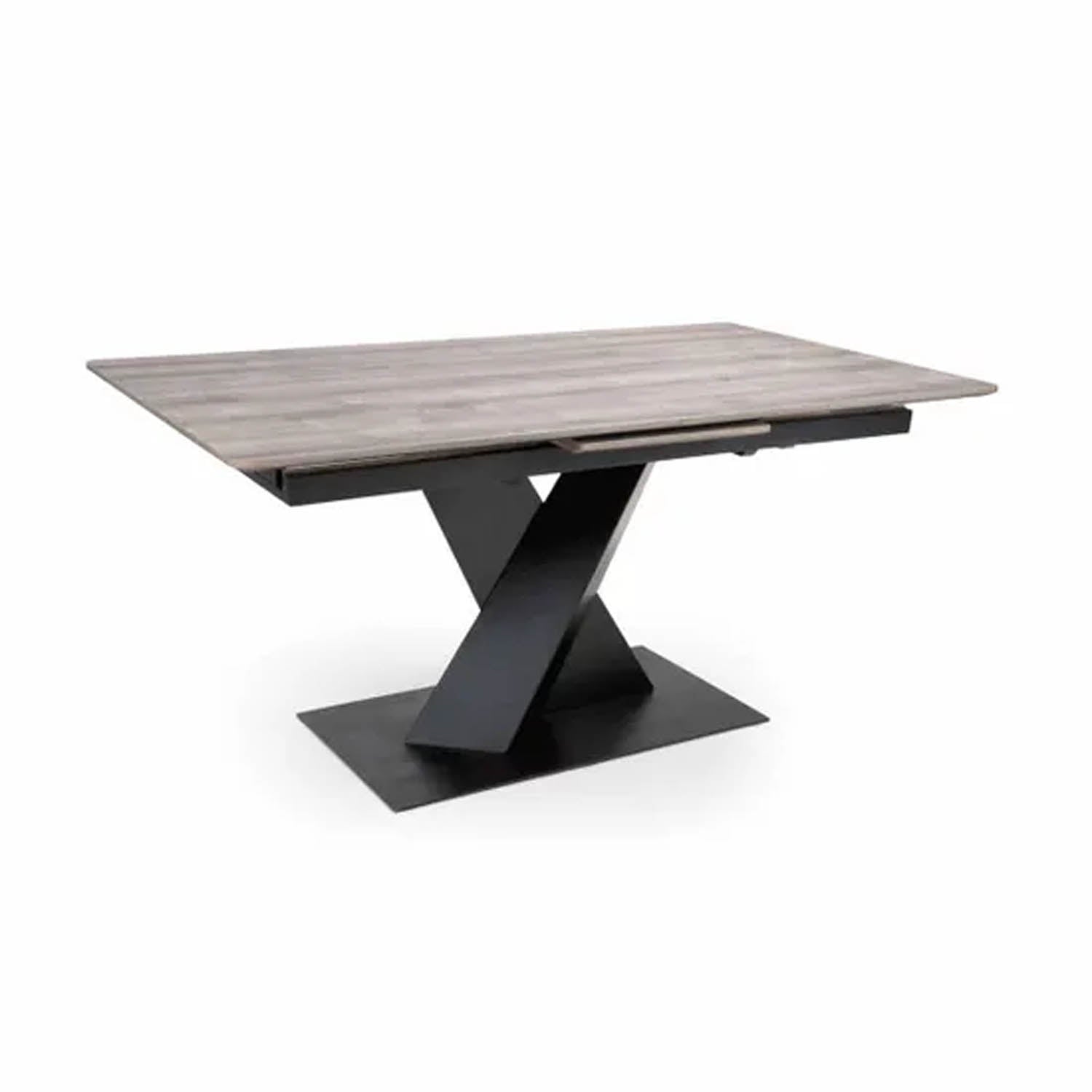 Enterprise Grey Extending Dining Table 160-200cm, also available in Light Walnut and Oak - Main Image 