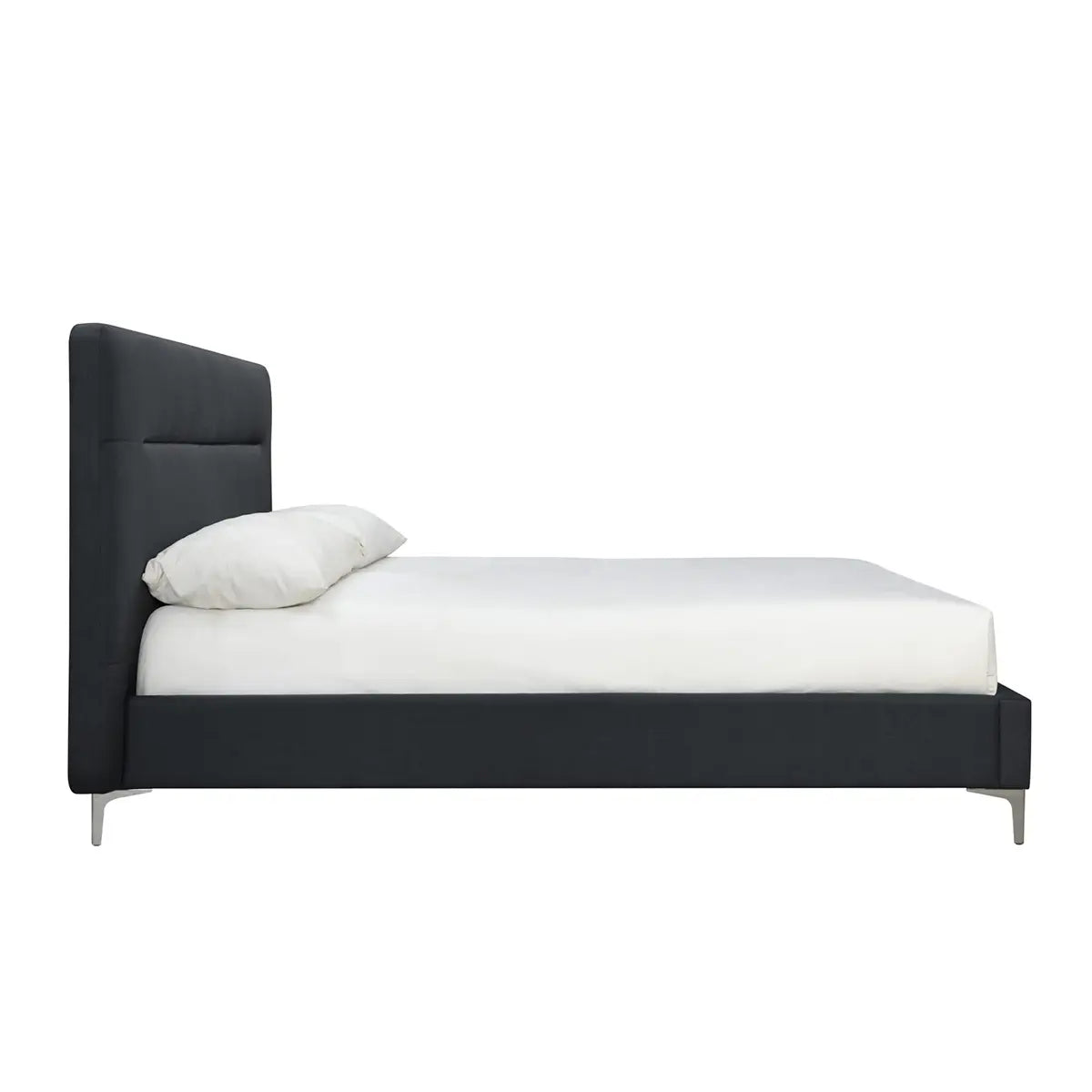 Finn Charcoal Fabric Bed