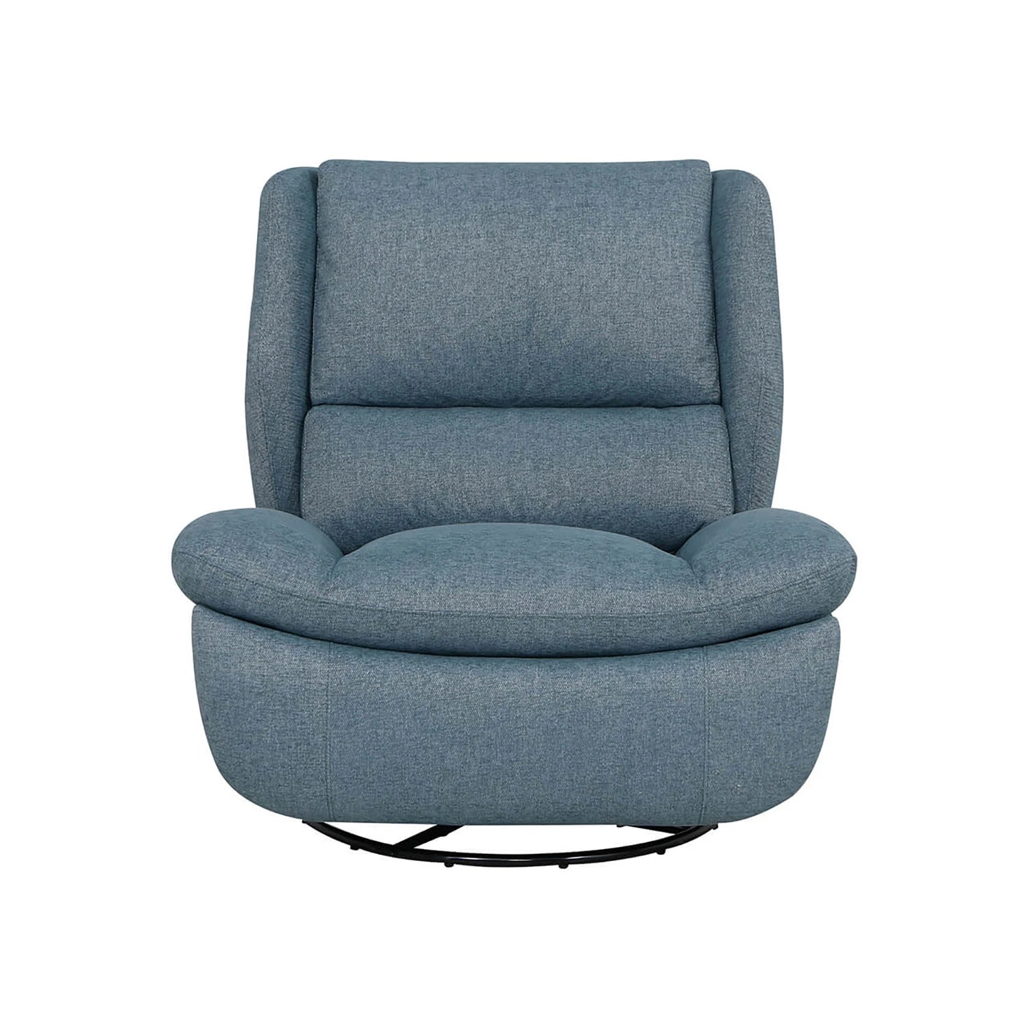 Fredric Blue Marine Electric Reclining Swivel Glider Chair