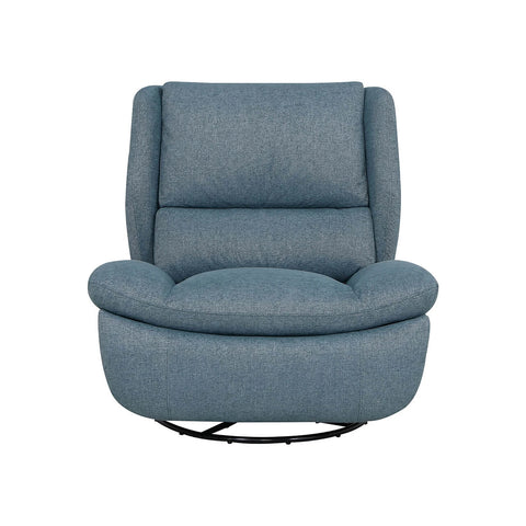 Fredric Blue Marine Electric Reclining Swivel Glider Chair