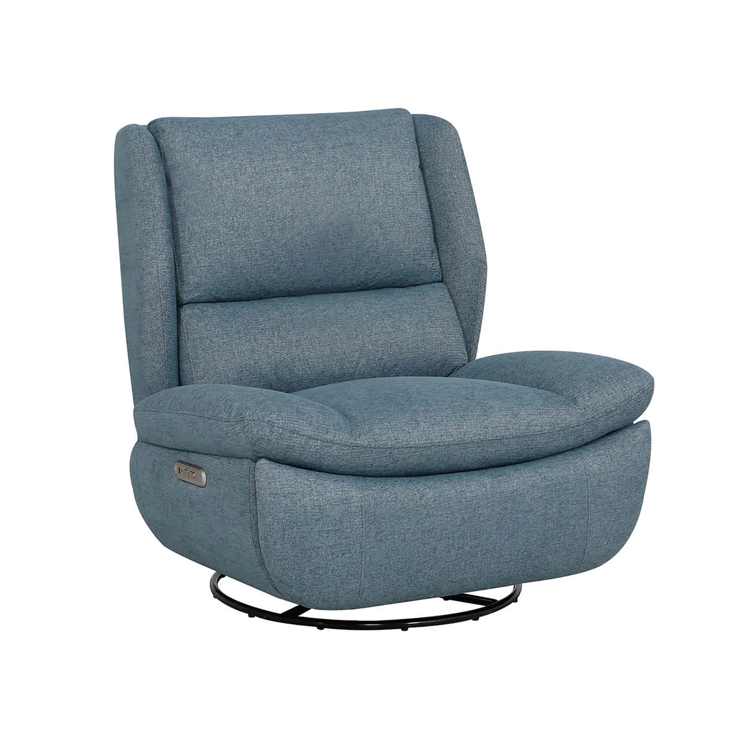 Fredric Electric Reclining Swivel Glider Chair - Angle View