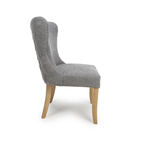 Fabric Dining Chairs for Oak Or Wooden Dining table 