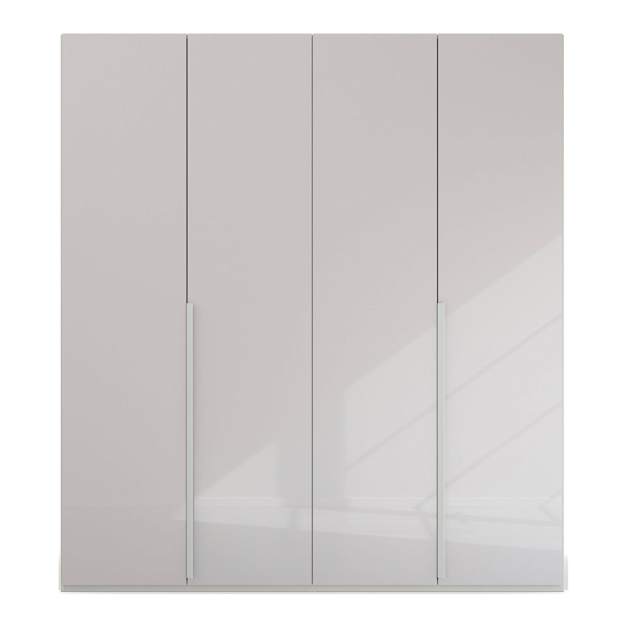 Frans 200cm Glass Front 4 Door Wardrobe