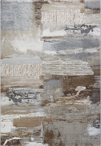 Galleria Modern Abstract Textured Grey Rug. Available in various sizes. Also available in Brown Abstract - Main Image of Brown Rug