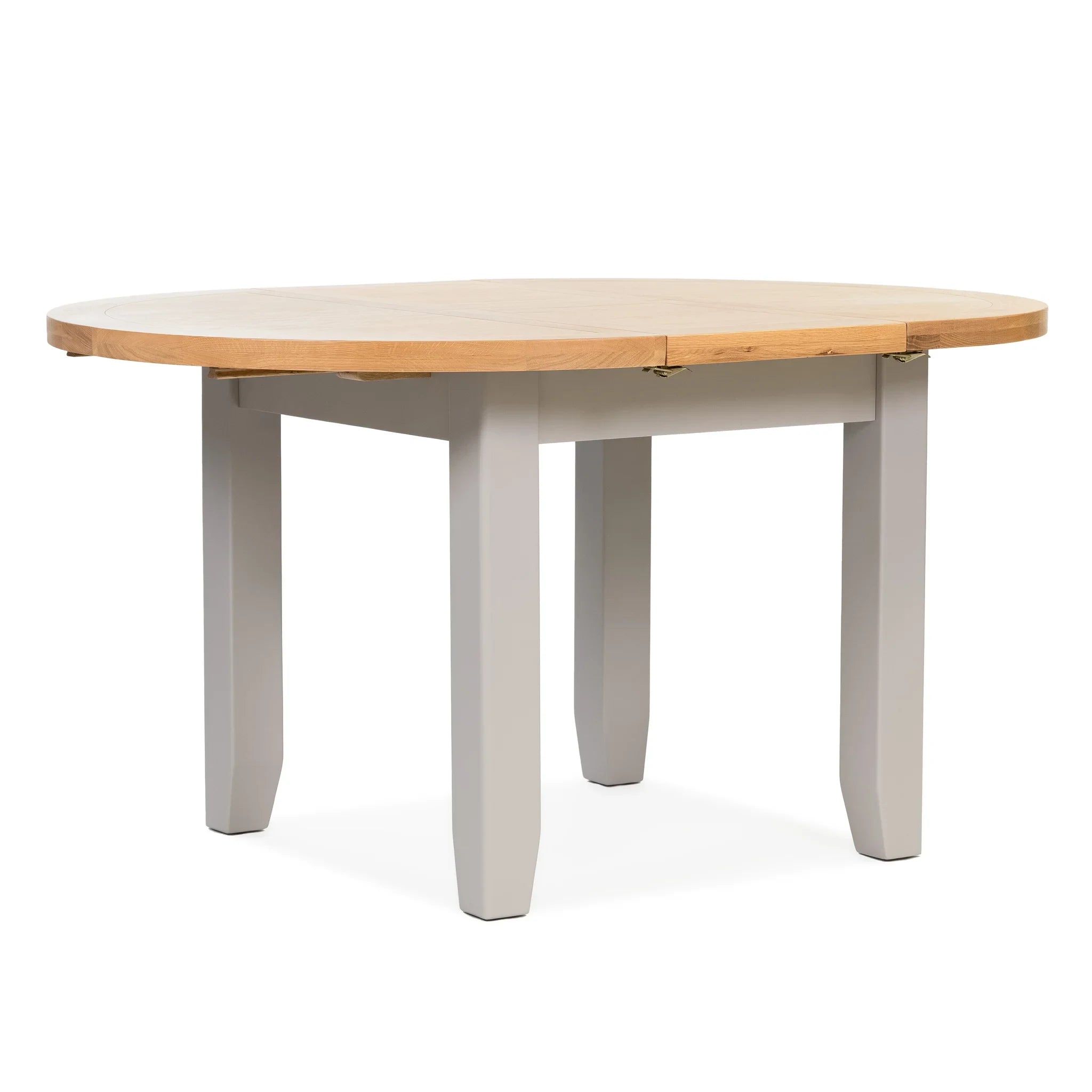 Gloucester 1.1M Round Extending Dining Table with 4 Chairs