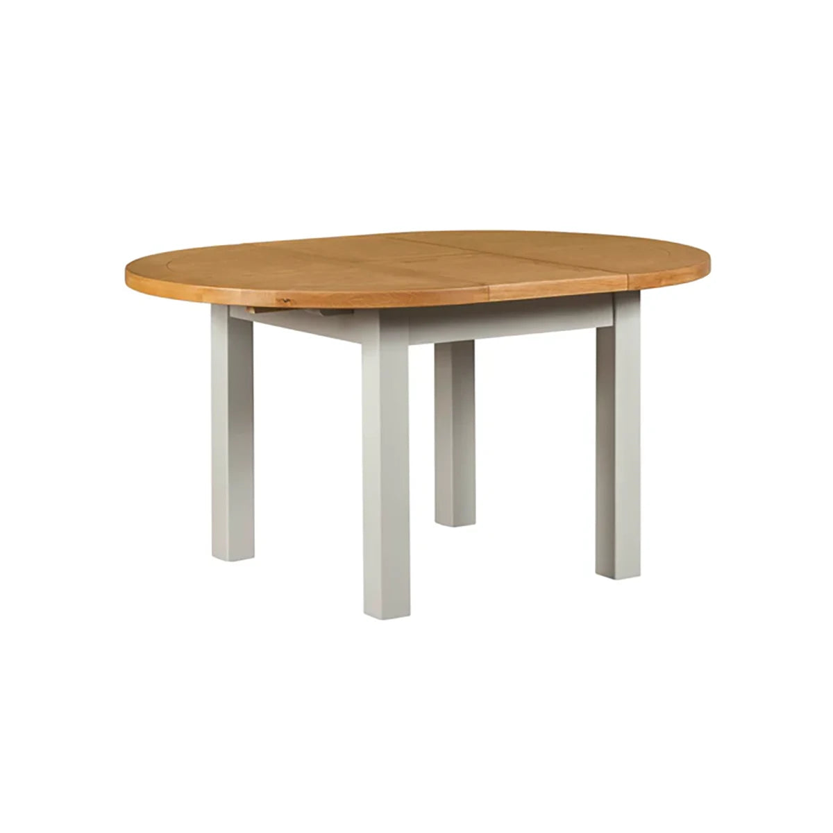 Gloucester 1.1M Round Extending Dining Table with 4 Chairs