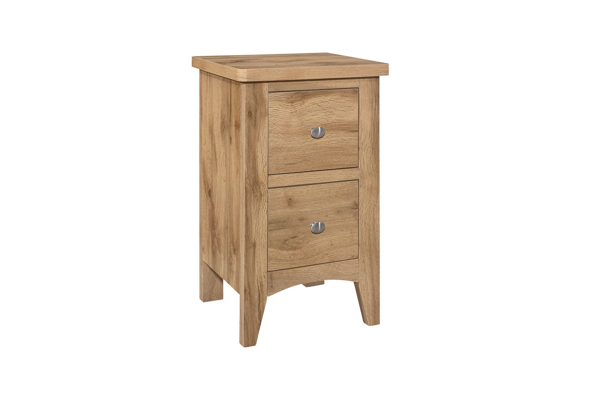 Havencrest 2 Drawer Bedside Oak - Pair