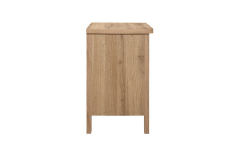 Havencrest 3 Drawer Bedside Oak - Pair