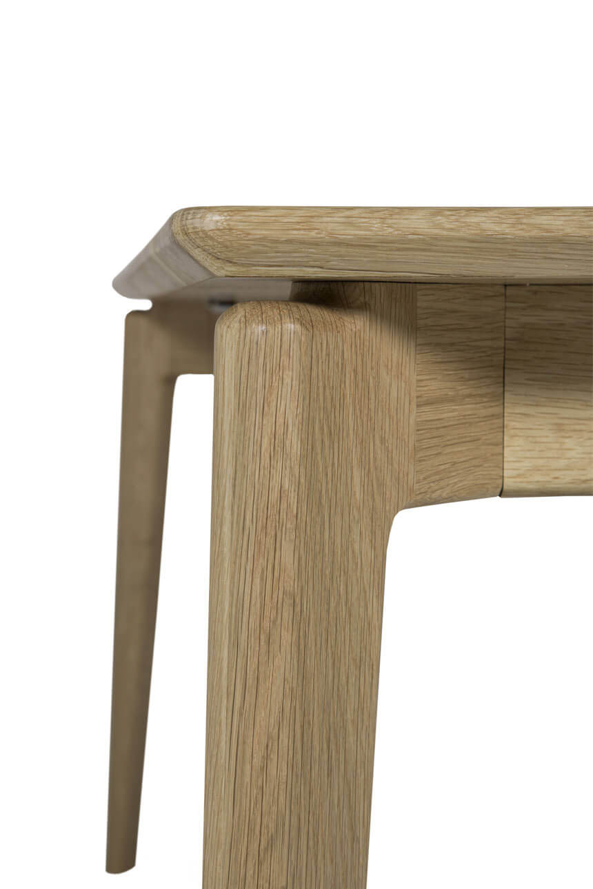 Solace 200cm Extending Natural Oak Dining Table