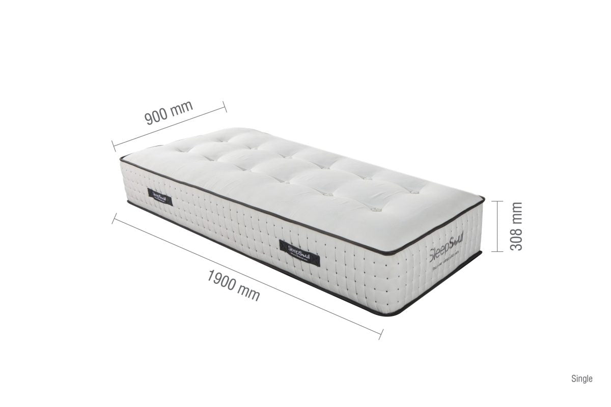 Sleepsoul Harmony 1000 Pocket Sprung Tufted Mattress